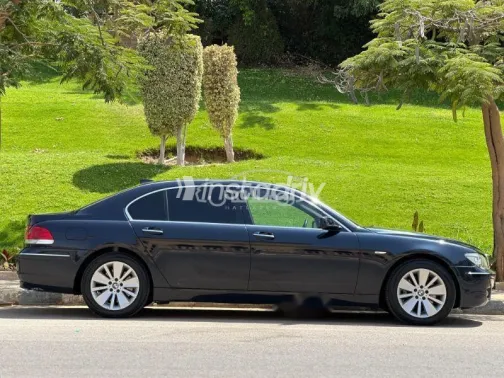 BMW 740 2008 Dark Blue Used for Sale - 2