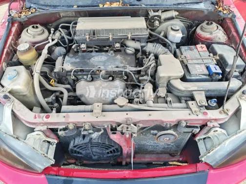 كيا ريو 2001 أحمر مستعملة للبيع - 2