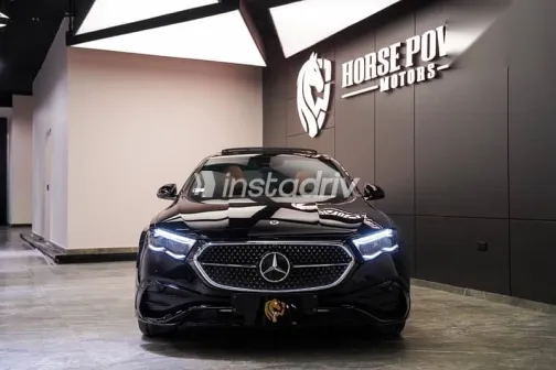 مرسيدس E 200 2026 أسود جديدة للبيع - 1