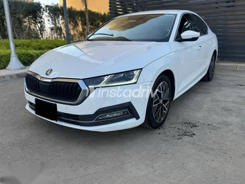 سكودا اوكتافيا 2021 أبيض مستعملة للبيع - 3