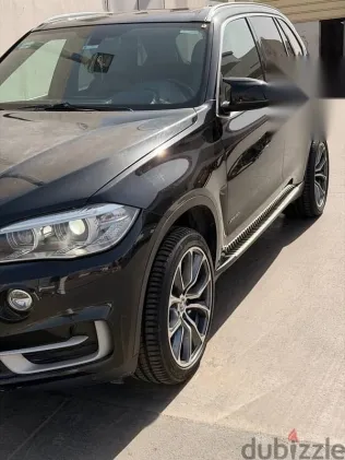 بي ام دبليو X5 2016 أسود مستعملة للبيع