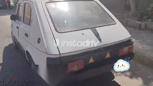 فيات 127 1984 أبيض مستعملة للبيع - 4