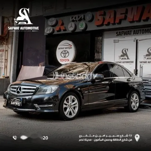 مرسيدس C 250 2012 أسود مستعملة للبيع - 5