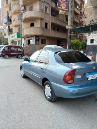 شيفروليه لانوس 2015 أزرق مستعملة للبيع