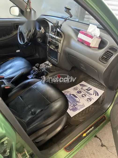 دايو لانوس 2004 أخضر مستعملة للبيع - 2