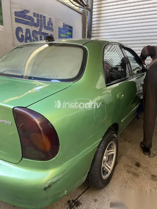 دايو لانوس 2004 أخضر مستعملة للبيع - 3