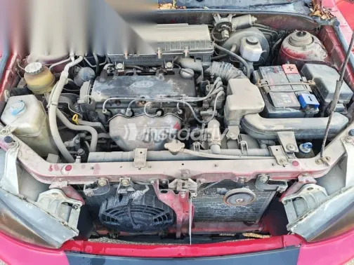 كيا ريو 2001 أحمر مستعملة للبيع - 4