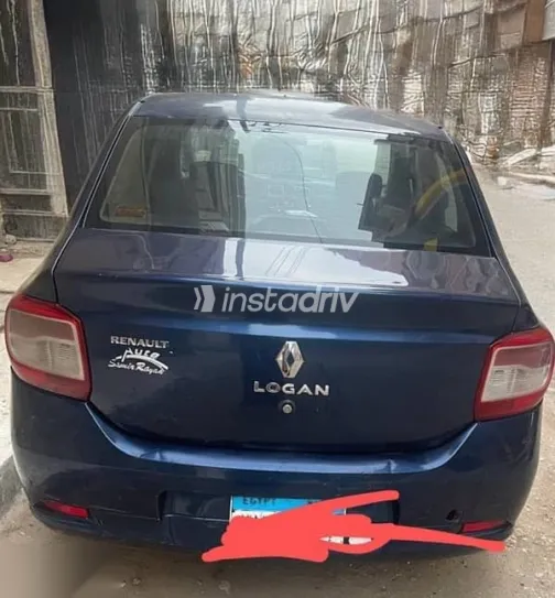رينو لوجان 2016 أزرق غامق مستعملة للبيع - 2