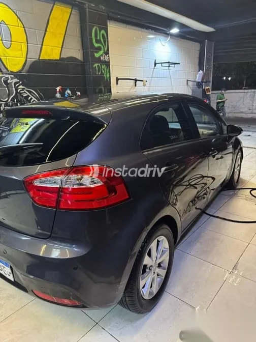 Kia Rio 2013 Gray Used for Sale - 4