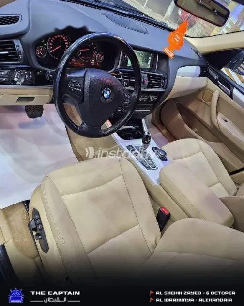 بي ام دبليو X3 2015 أسود مستعملة للبيع - 3