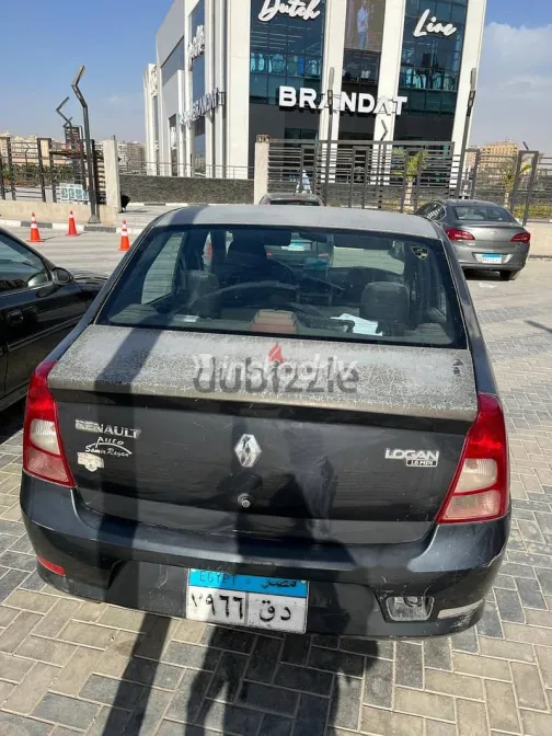 رينو لوجان 2012 رمادي مستعملة للبيع - 2