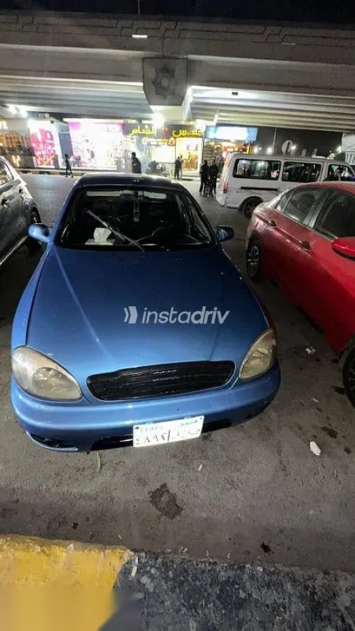 دايو لانوس 2004 أزرق غامق مستعملة للبيع - 1