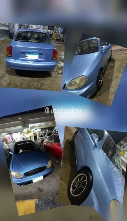 دايو لانوس 2004 أزرق غامق مستعملة للبيع - 3