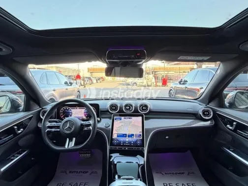 مرسيدس C 180 2025 أسود مستعملة للبيع - 2