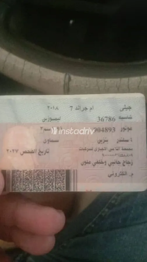 جيلي امجراند 2018 أزرق غامق مستعملة للبيع - 1