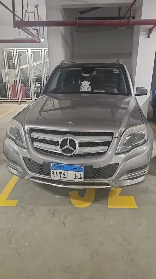 مرسيدس GLK 250 2014 أبيض مستعملة للبيع