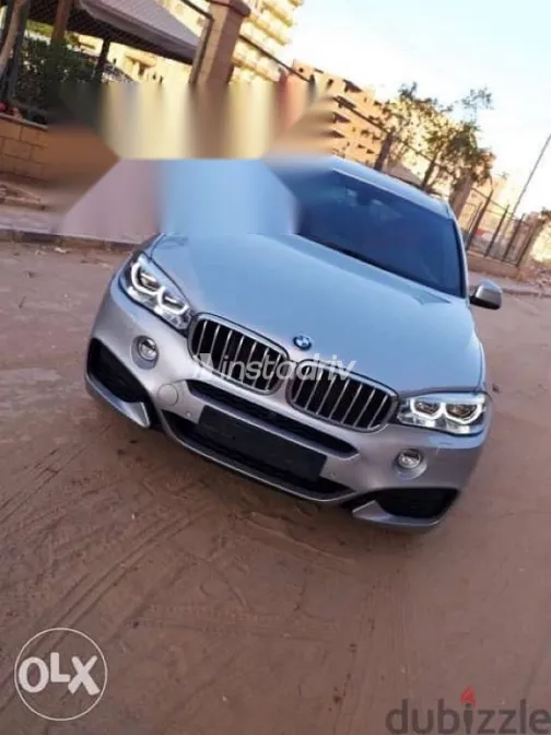 بي ام دبليو X6 2018 فضي مستعملة للبيع - 1