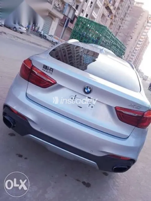 بي ام دبليو X6 2018 فضي مستعملة للبيع - 2
