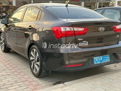 كيا ريو 2016 بني مستعملة للبيع - 5