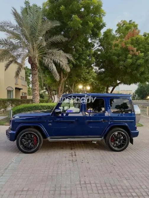Mercedes G 63 AMG 2019 Dark Blue Used for Sale - 4