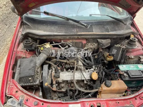 فيات سينا 2001 أحمر مستعملة للبيع - 1