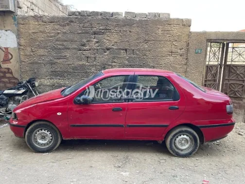 فيات سينا 2001 أحمر مستعملة للبيع - 4