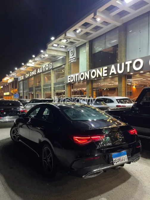 مرسيدس CLA 200 2023 أسود مستعملة للبيع - 2