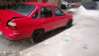 دايو سيلو 1995 أحمر مستعملة للبيع