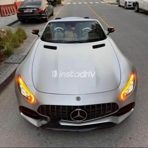 مرسيدس AMG GT 2017 فضي مستعملة للبيع - 2