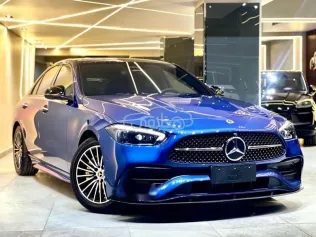 مرسيدس C 200 2024 أزرق غامق مستعملة للبيع