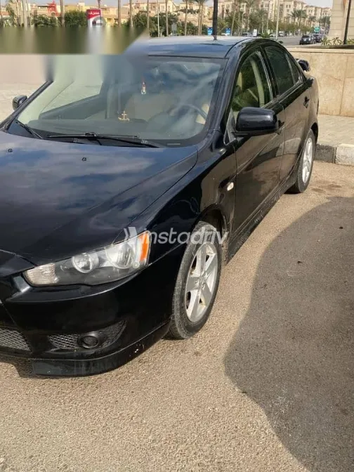 ميتسوبيشي لانسر 2008 أسود مستعملة للبيع - 4