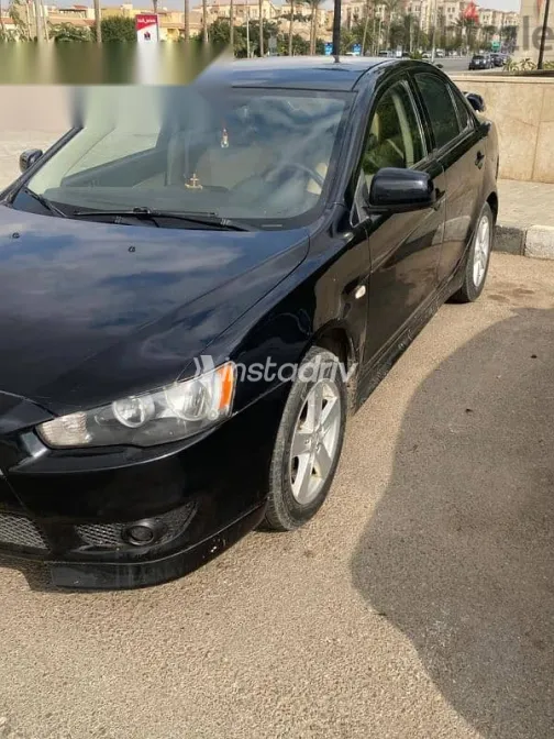 ميتسوبيشي لانسر 2008 أسود مستعملة للبيع - 7