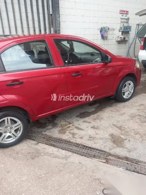Chevrolet Aveo 2009 Red Used for Sale - 1