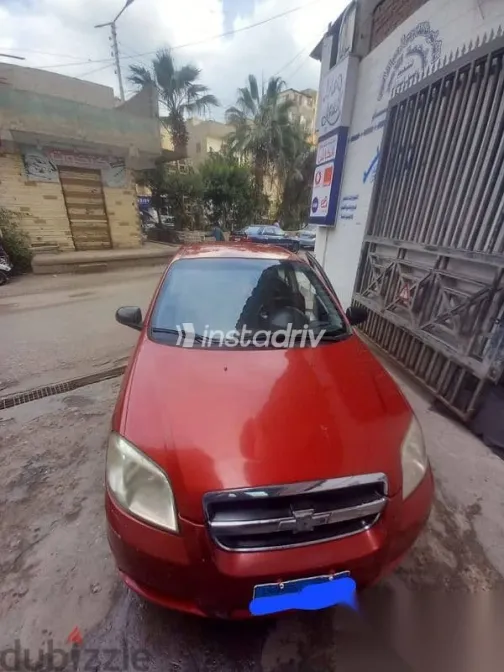 Chevrolet Aveo 2009 Red Used for Sale - 7