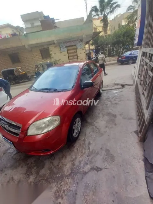 Chevrolet Aveo 2009 Red Used for Sale - 8