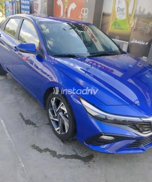 Hyundai Elantra CN7 2024 White Used for Sale - 1