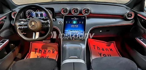 مرسيدس C 180 2022 أبيض مستعملة للبيع - 1