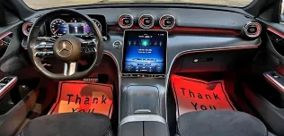 مرسيدس C 180 2022 أبيض مستعملة للبيع