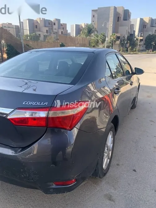 تويوتا كورولا 2015 رمادي مستعملة للبيع - 4