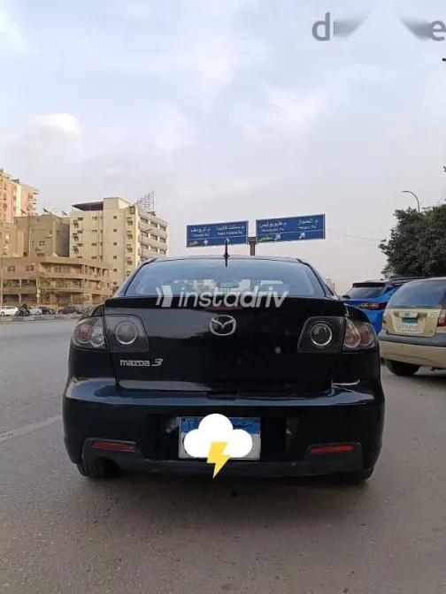 مازدا 3 2007 أسود مستعملة للبيع - 2