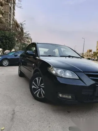 مازدا 3 2007 أسود مستعملة للبيع