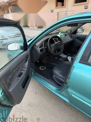 دايو لانوس 2001 أخضر جديدة للبيع