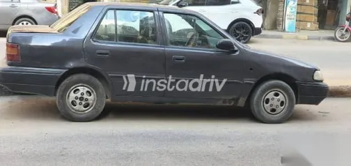 هيونداي اكسيل 1998 رمادي مستعملة للبيع - 1