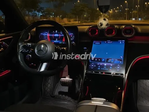 مرسيدس C 200 2022 أسود مستعملة للبيع - 5