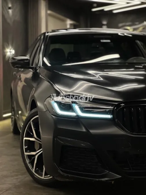 بي ام دبليو 530 2022 أسود مستعملة للبيع - 3