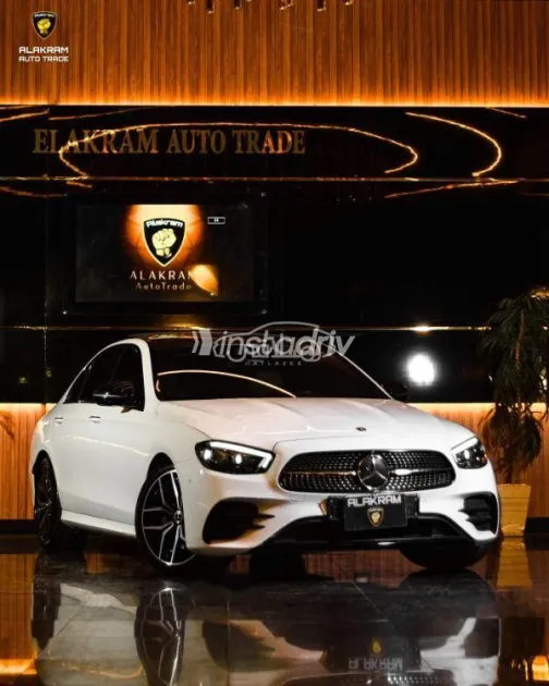 مرسيدس E 200 2021 أبيض مستعملة للبيع - 2