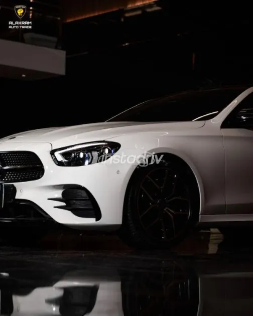 مرسيدس E 200 2021 أبيض مستعملة للبيع - 3