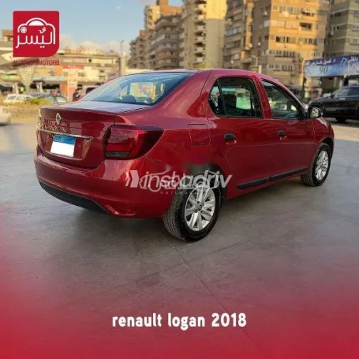 Renault Logan 2018 Dark Red Used for Sale - 3