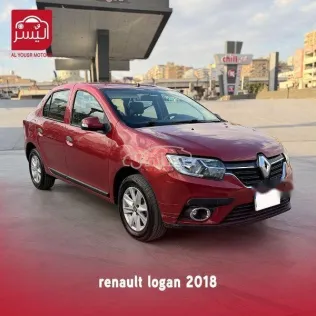 Renault Logan 2018 Dark Red Used for Sale
