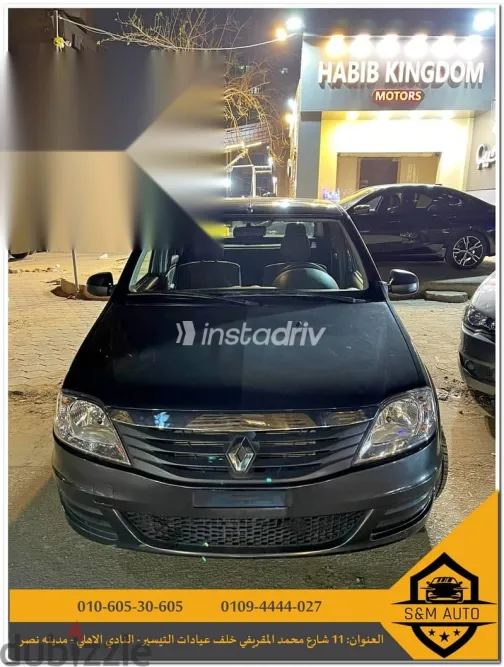 Renault Logan 2010 Black Used for Sale - 1